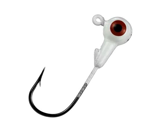 Mr Crappie Jig Head 1/16 Oz Refrigerator White 1