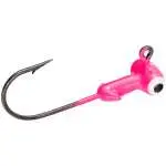 Mr Crappie Sausage Jig Head 1/16Oz Pink 6Pk 1