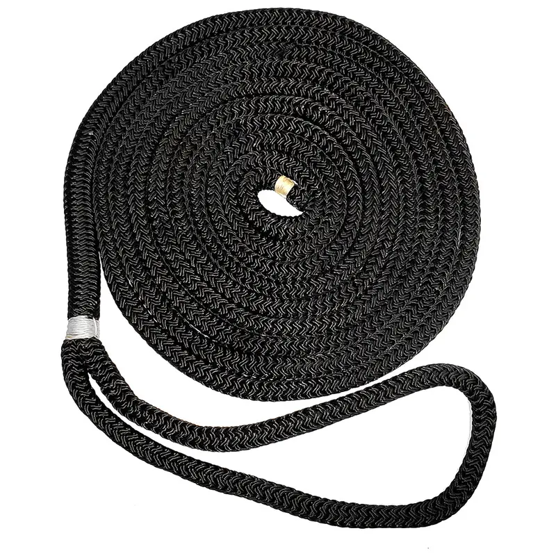 New England Ropes 5/8" Double Braid Dock Line - Black - 25 [C5054-20-00025] 1