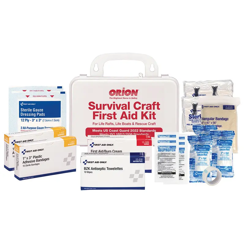 Orion Survival Craft First Aid Kit - Hard Plastic Case [816] 1