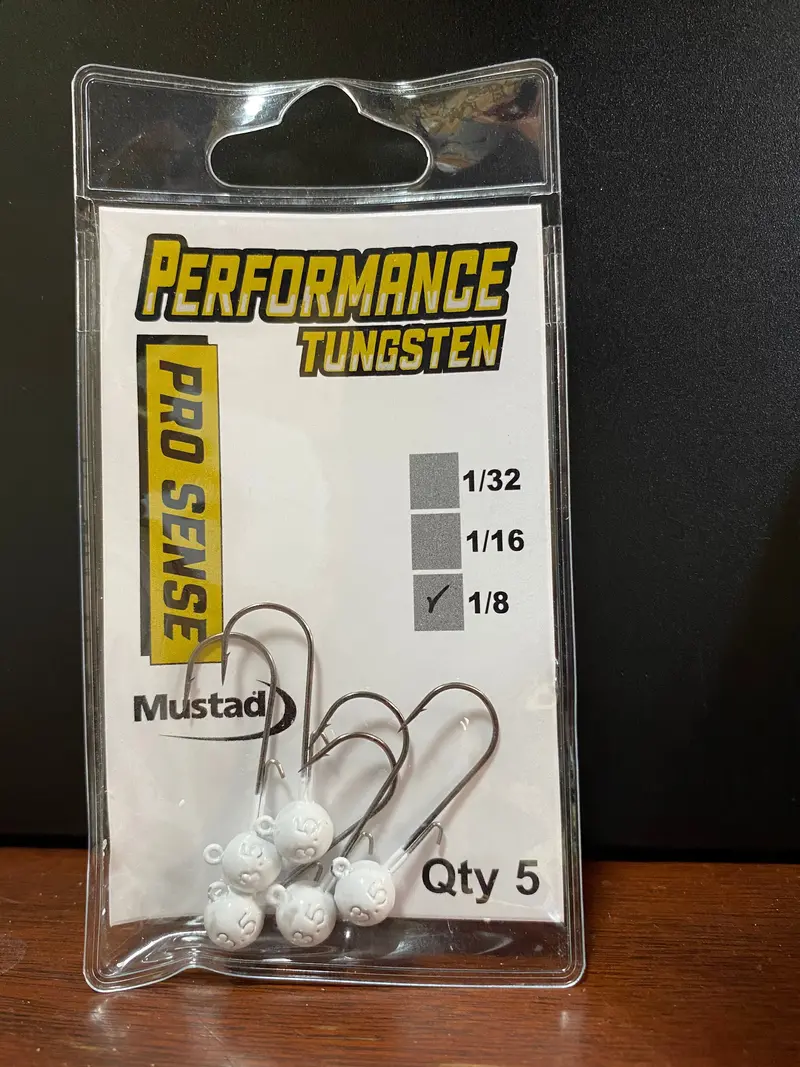 Performance Tungsten Crappie Jig Head 5Pk 1