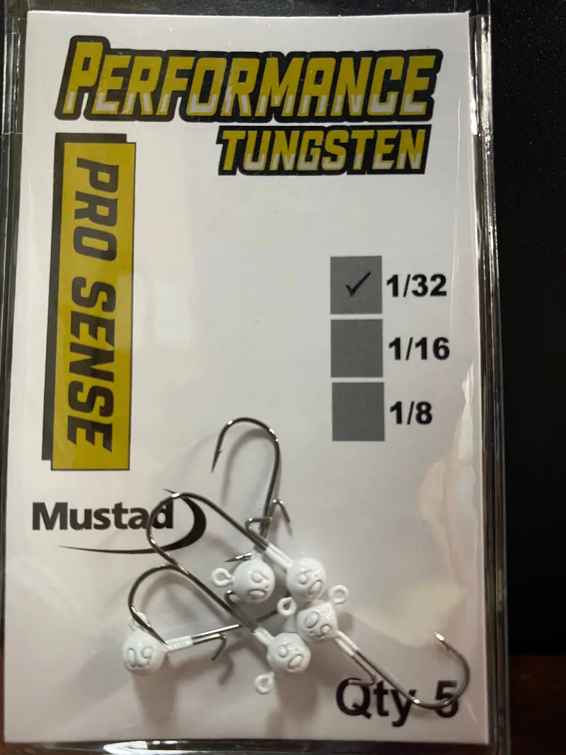 Performance Tungsten Crappie Jig Head 5Pk 9