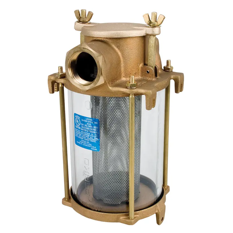 Perko 1-1/2" Ips Intake Strainer Bronze Made In The Usa [0493008Plb] 1