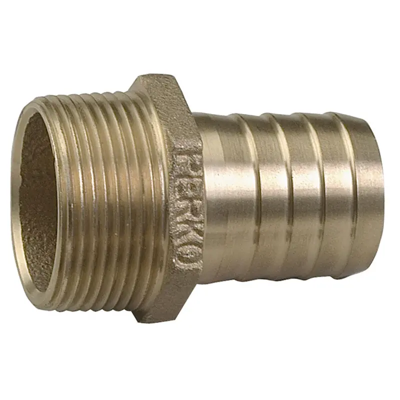 Perko 1-1/2 Pipe To Hose Adapter Straight Bronze Made In The Usa [0076Dp8plb] 1