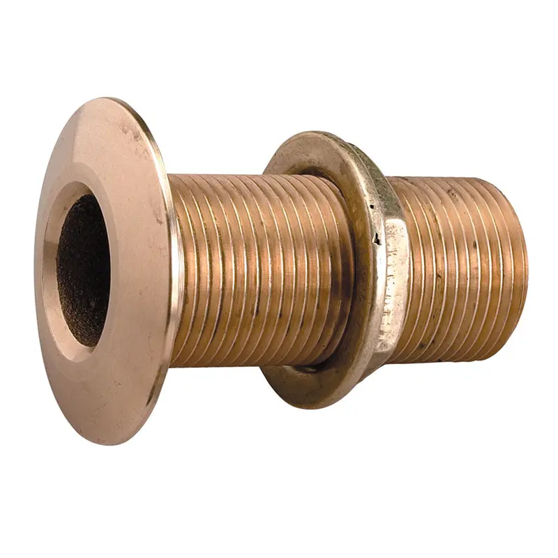 Perko 1" Thru-Hull Fitting W/Pipe Thread Bronze Made In The Usa [0322Dp6plb] 1
