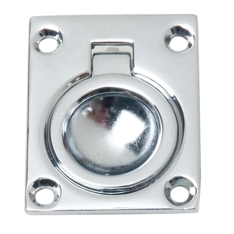 Perko Flush Ring Pull - Chrome Plated Zinc [0841Dp0chr] 1