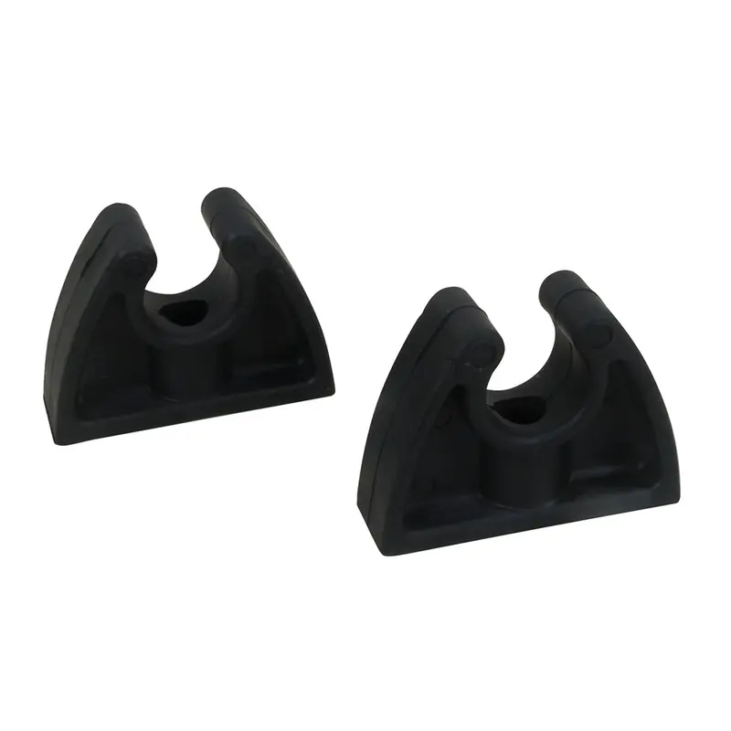 Perko Pole Storage Clips - Black - Pair [0477Dp0blk] 1