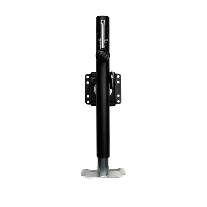 Powerwinch Select Series Jack - 2500Lb, Bolt-On, Flat Plate, Carbon Black [21400-J-2500-Bf-B-R] 1