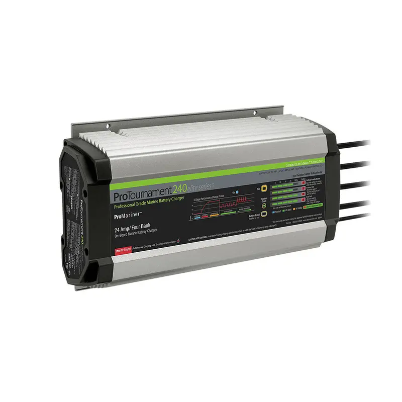 Promariner Protournament 240 Elite Series3 4-Bank On-Board Marine Battery Charger [53244] 1