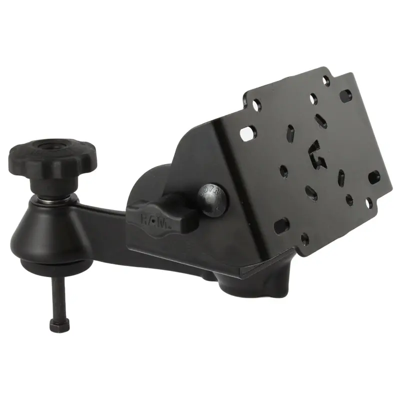 Ram Mount Ram Tilt-N-Turn 90-Degree Bracket W/Single Swing Arm [Ram-Vb-Tnt90-1] 1