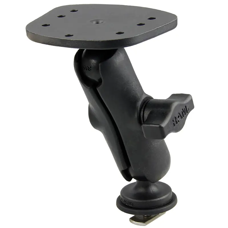 Ram Mount Ram Track Ball Mount With Marine Electronic Plate For The Eagle Cuda, Fisheasy, Humminbird Piranha  Lowrance X-4 [Rap-B-107-1B-354-Tra1u] 1