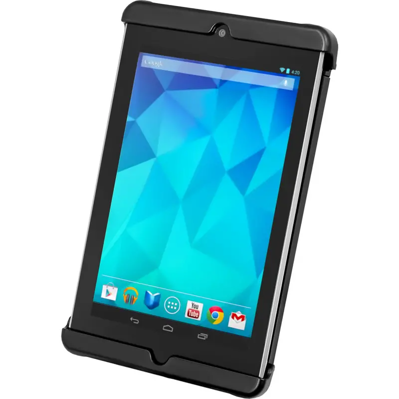 Ram Mount Tab-Tite Universal Clamping Cradle F/Google Nexus 7 W/ Or W/O Light Duty Sleeve [Ram-Hol-Tab18u] 1