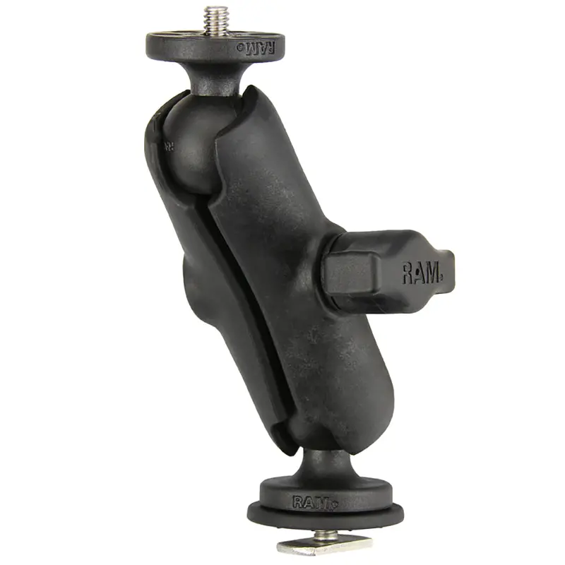Ram Mount Track Ball Mount With 1/4"-20 Threaded Adapter For Action Cameras [Rap-B-366-153-354-Tra1u] 1