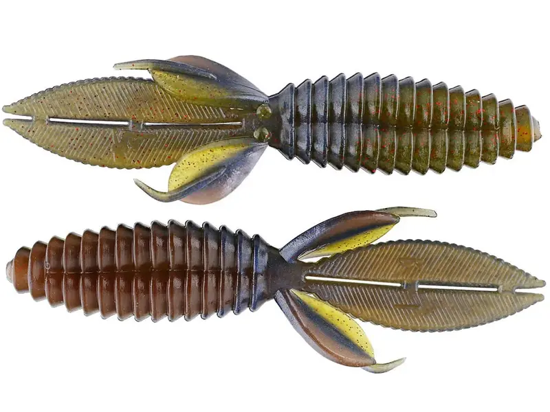 Reaction Innovations Smallie Beaver 3.5 (Magic Craw Red) 10Pkg 1