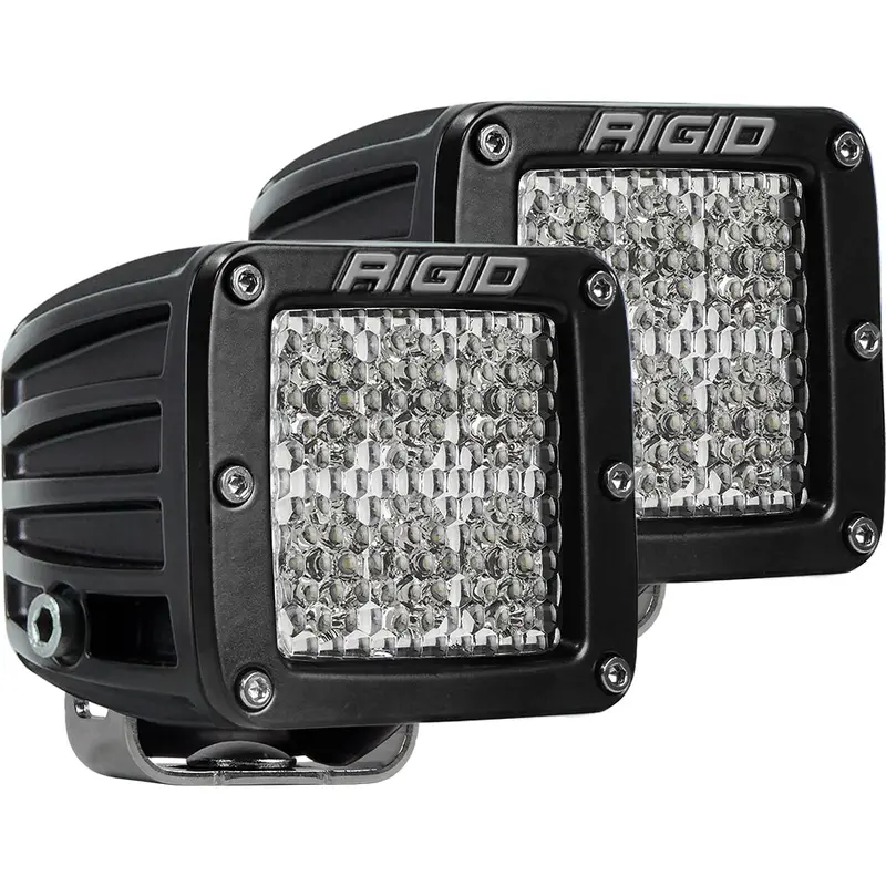Rigid Industries D-Series Pro Specter-Diffused Led - Pair - Black [502513] 1