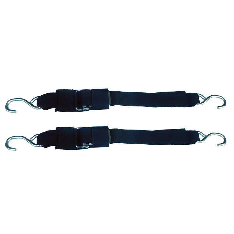 Rod Saver Stainless Steel Quick Release Transom Tie-Down - 2" X 6 - Pair [Ss/Qrtd6] 1