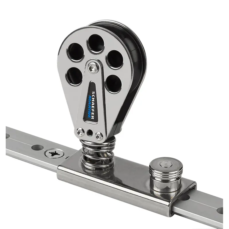 Schaefer Spring Loaded/Lined Slide/Stainless Steel F/1-1/4" T-Track [705-92] 1