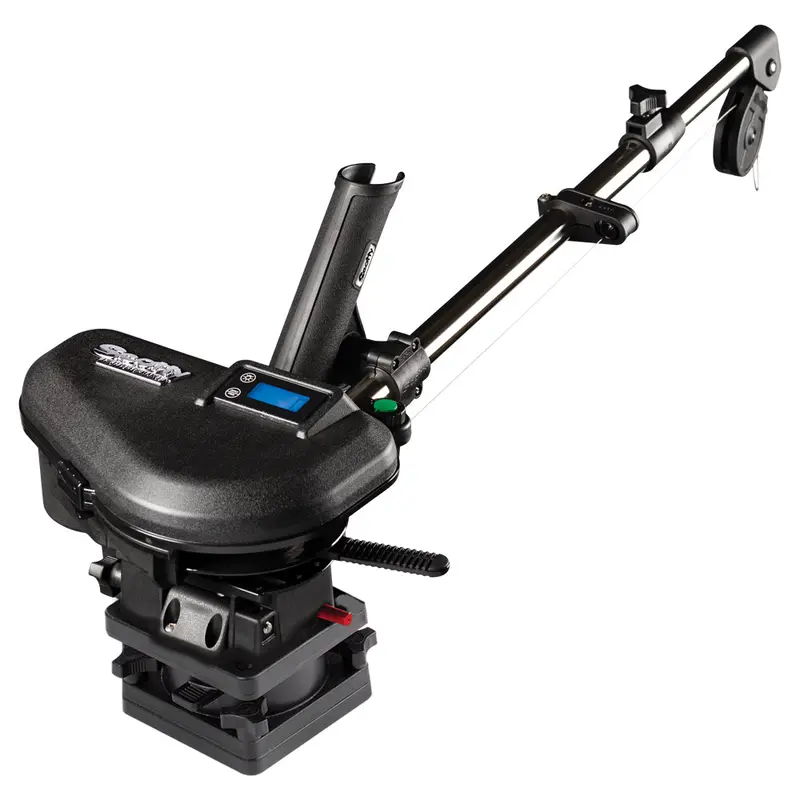 Scotty 2106 Hp Depthpower Electric Downrigger 60 Ss Telescoping Boom W/Swivel Base - Single Rod Holder [2106] 1