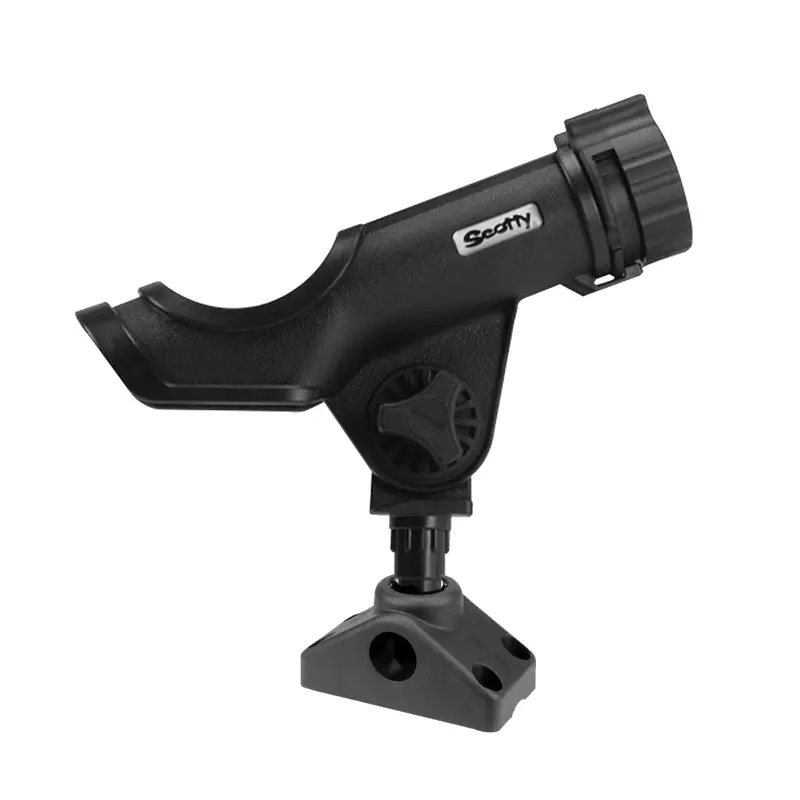 Scotty Powerlock Rod Holder Black W/241 Side/Deck Mount [230-Bk] 1