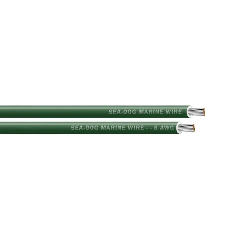 Se-Dog 8 Awg Green Primary Wire - 500' [8008047] 1
