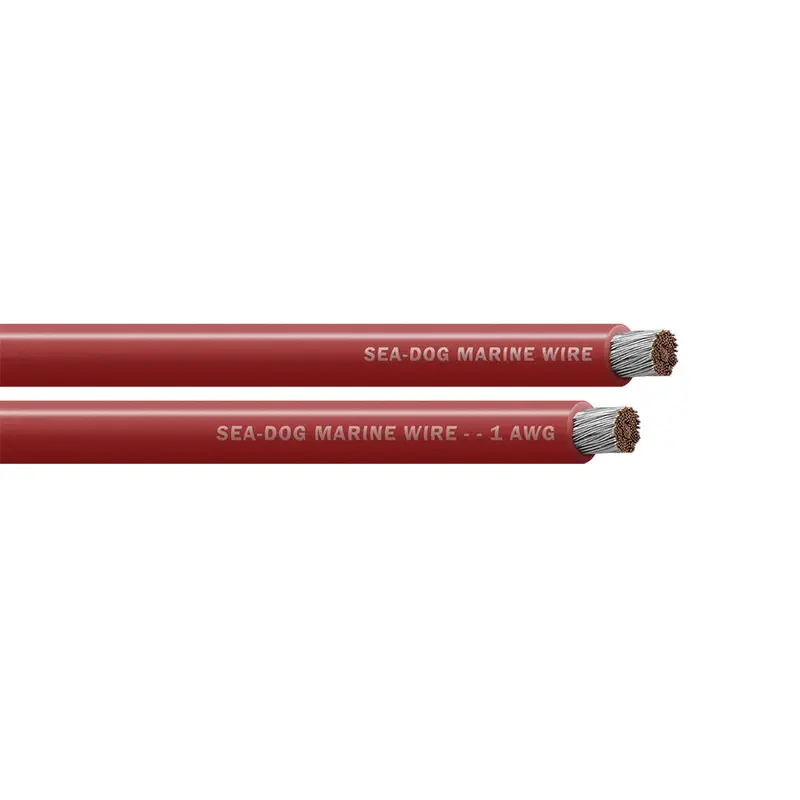 Sea-Dog 1 Awg Red Battery Cable - 300' [8001025] 1