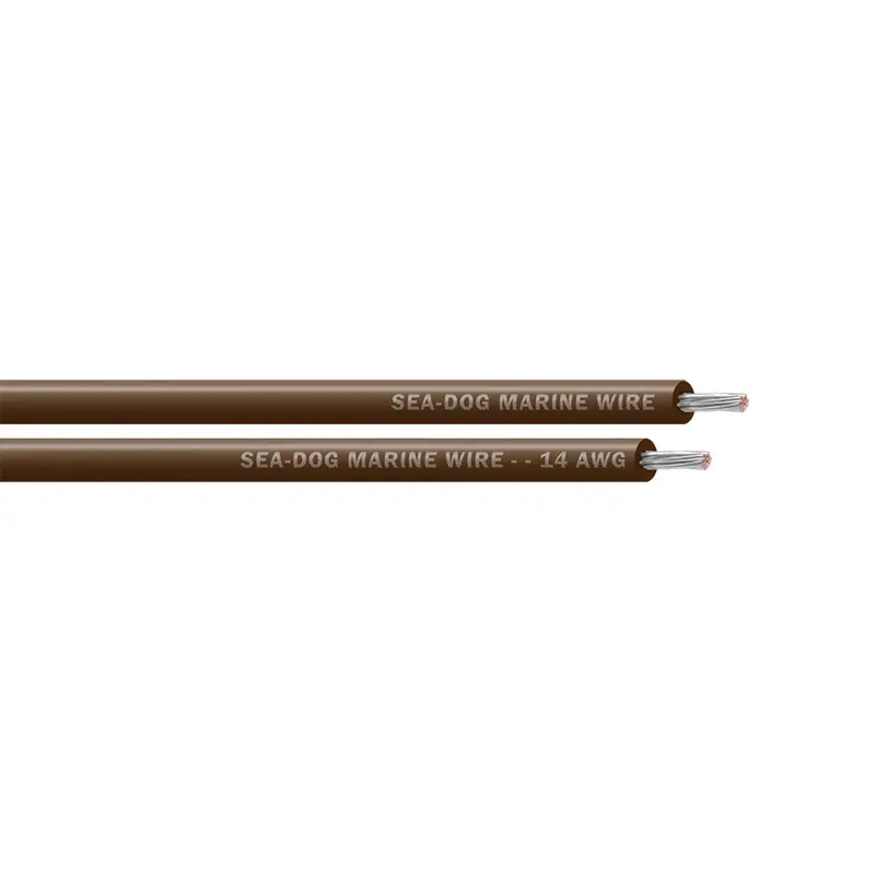 Sea-Dog 14 Awg Brown Primary Wire - 100' [8014072] 1