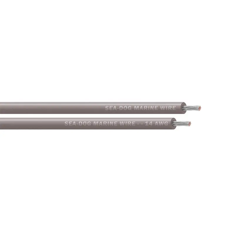 Sea-Dog 14 Awg Grey Primary Wire- 250' [8014114] 1