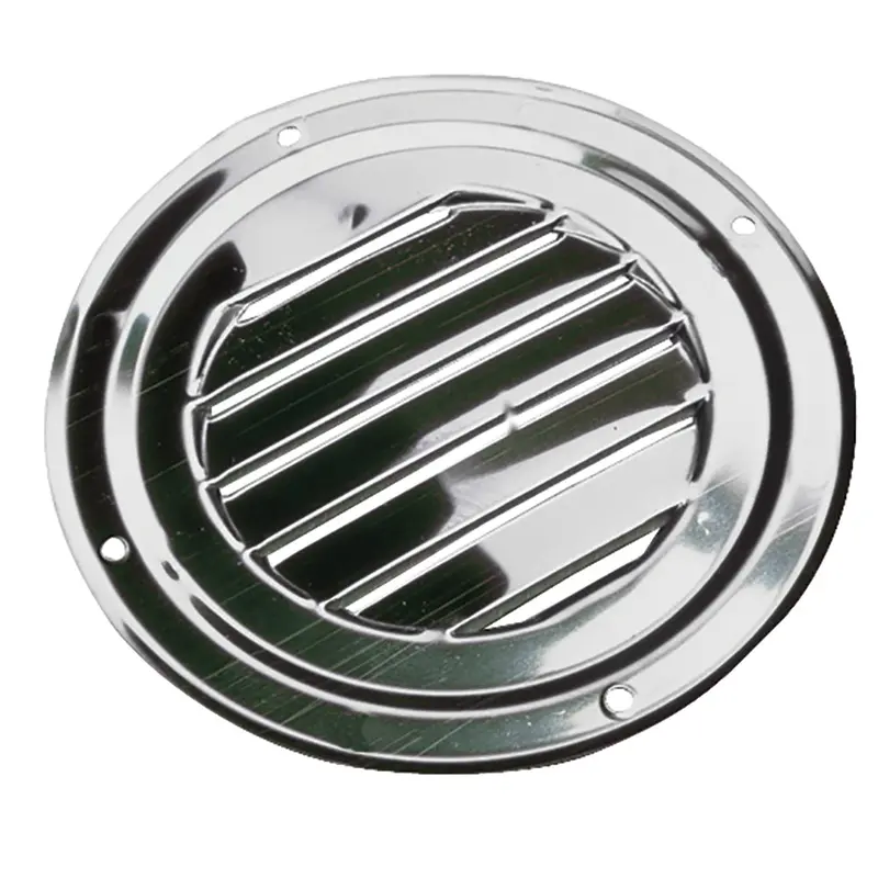 Sea-Dog Stainless Steel Round Louvered Vent - 4" [331424-1] 1