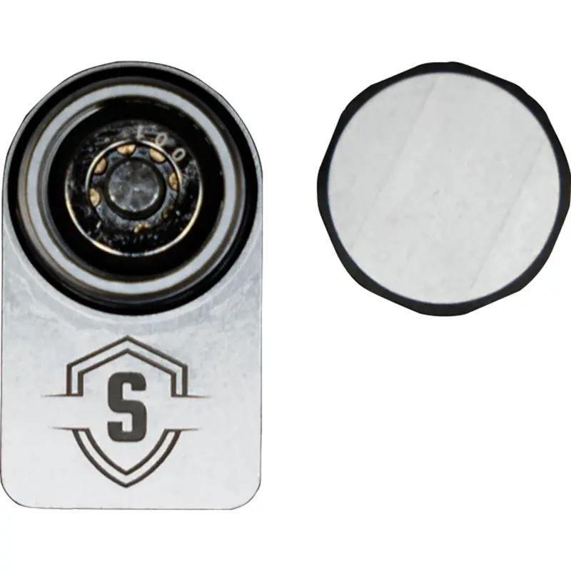 Secure Outdoors Elite Lock - Single - Power-Pole Pv - Silver [So-El-S-Pv-Sv] 1
