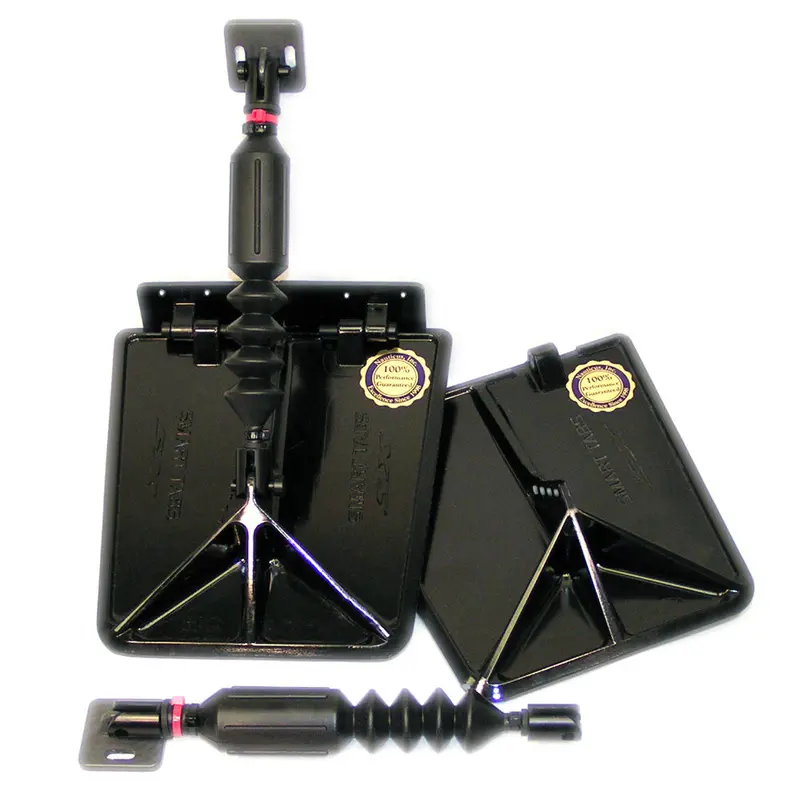 Smart Tab Sx Composite Trim Tabs By Lectrotab 9.5 X 10 F/15'-18 Boat W/60 - 135Hp - Black [Sx9510-60] 1