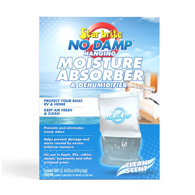 Star Brite No Damp Moisture Absorber  Dehumidifier Hanging Bag - 16 Oz [85470] 1