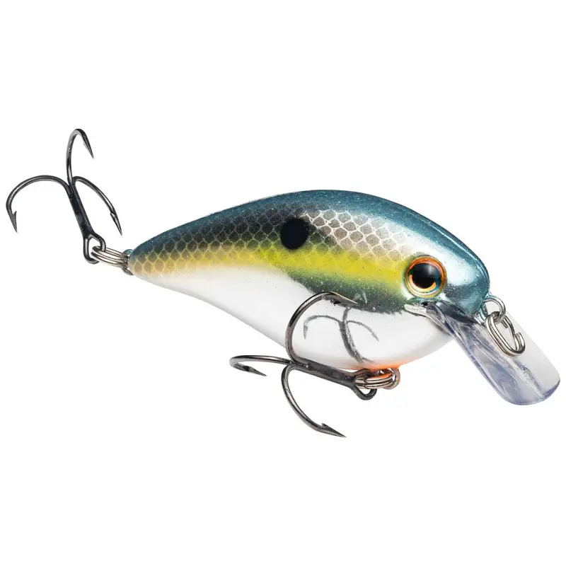 Strike King 1.5 Squarebill (Chrome Sexy Shad) 1