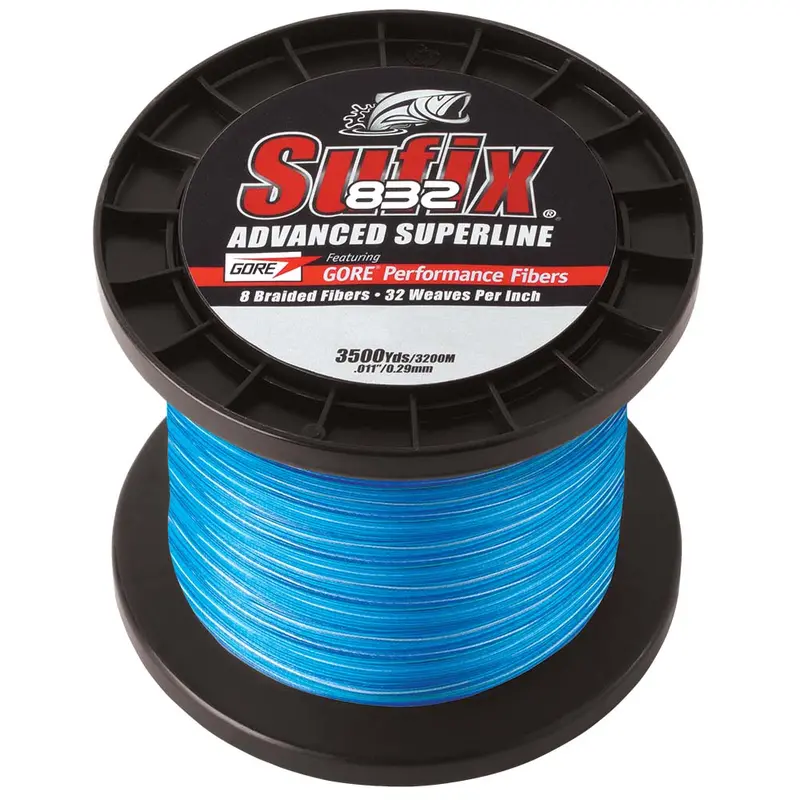 Sufix 832 Advanced Superline Braid - 20Lb - Coastal Camo - 3500 Yds [660-420Cc] 1