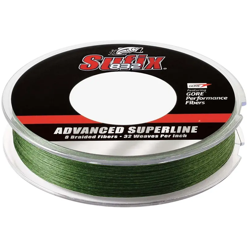 Sufix 832 Advanced Superline Braid - 6Lb - Low-Vis Green - 150 Yds [660-006G] 1