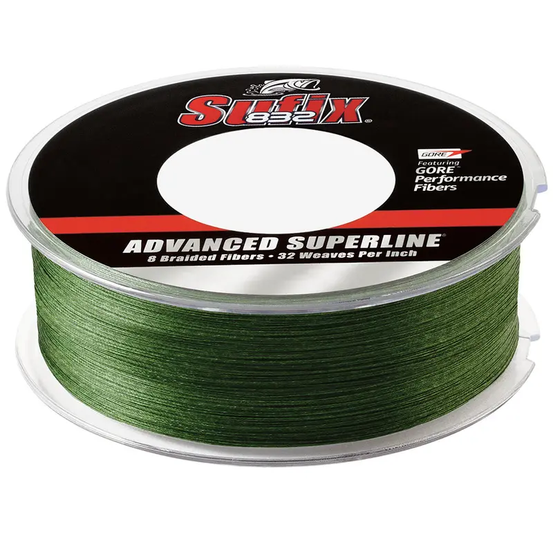 Sufix 832 Braid - 65Lb - Low-Vis Green - 600 Yds [660-265G] 1