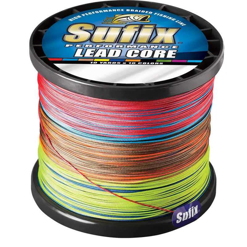 Sufix Performance Lead Core - 27Lb - 10-Color Metered - 600 Yds [668-327Mc] 1