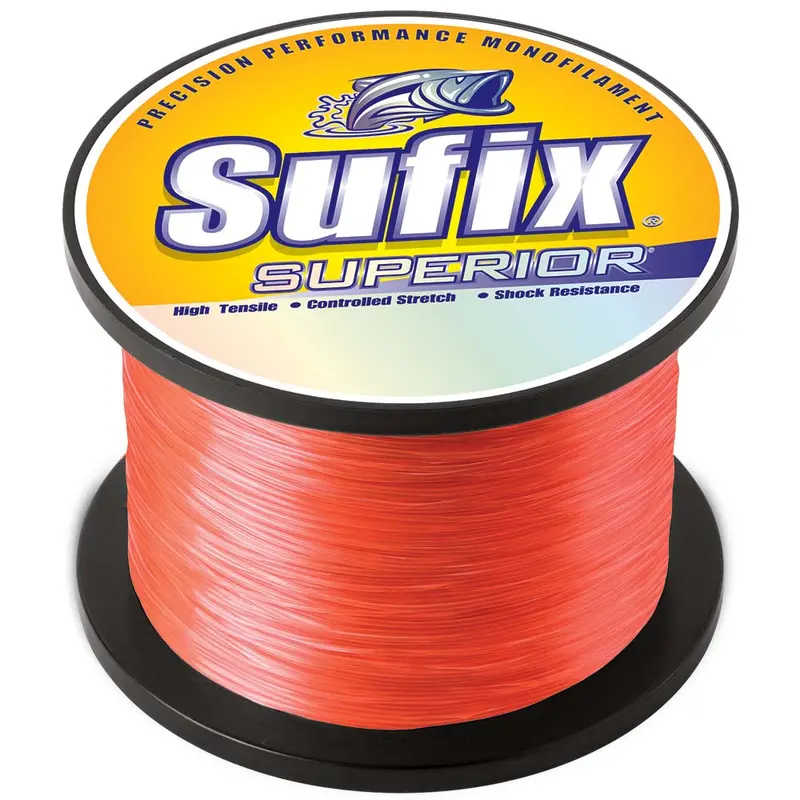 Sufix Superior Neon Fire Monofilament - 6Lb - 2155 Yds [636-106] 1