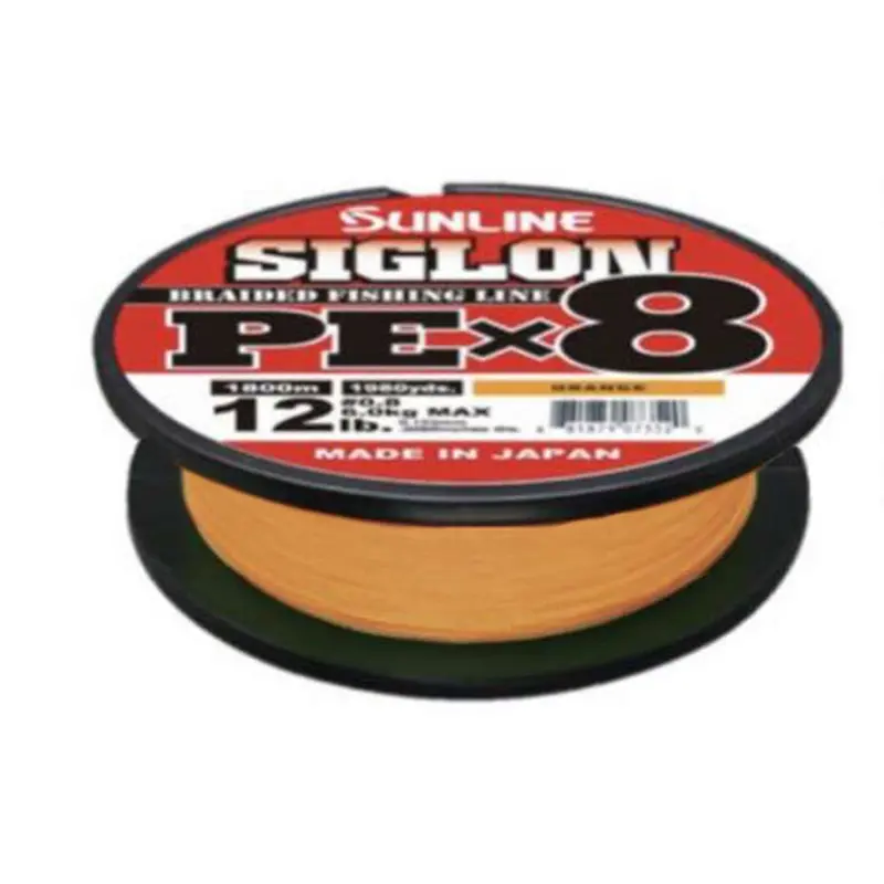 Sunline Siglon Pex8 16 Lb Orange 165 Yd 1