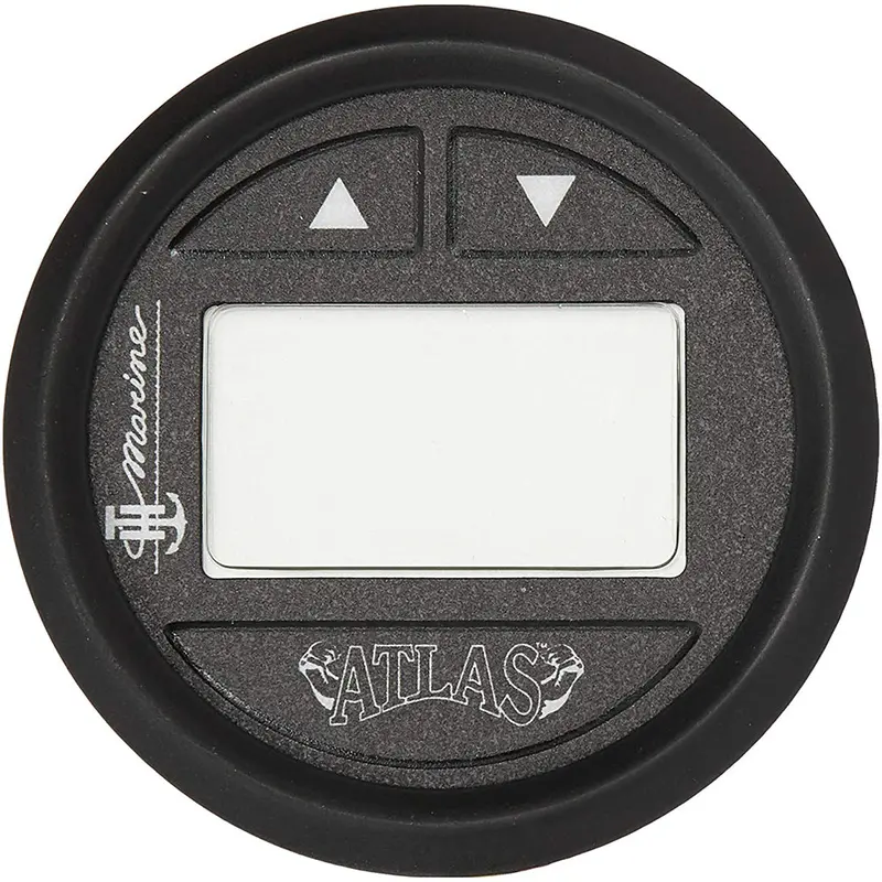 T-H Marine Atlas Hydraulic Gauge Kit F/6", 10", 12"  14" Atlas Jack Plate - Black Bezel [Fagk-2-Dp] 1