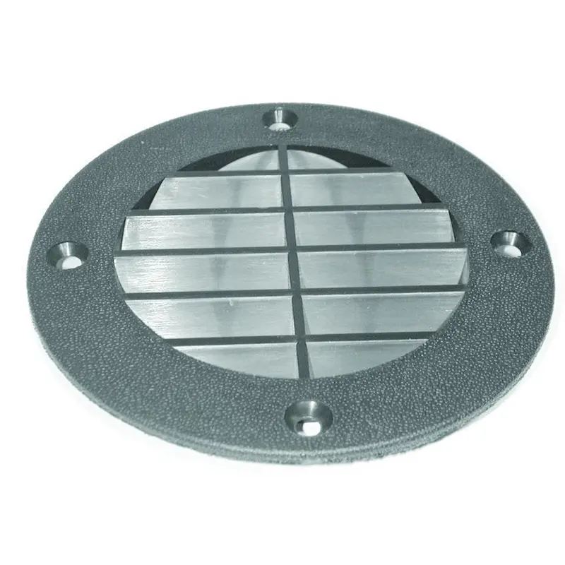 T-H Marine Lv1fwdp Boat Vent Cover; Louver Vents; 5-5/8 Overall Diameter; Fish White; Single; Fits 4 Inch Hole 1