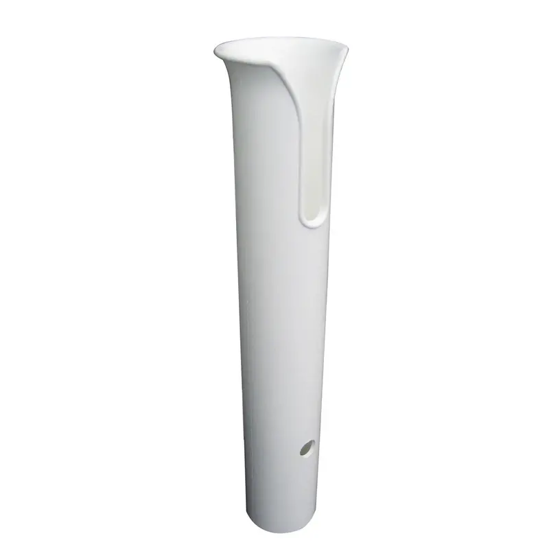Taco Poly Thru-Bolt Rod Holder W/Mounting Holes - No Hardware - White [P04-011W] 1