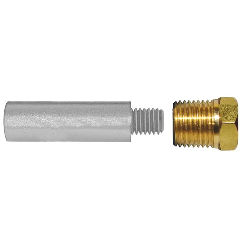 Tecnoseal E3 Pencil Zinc W/Brass Cap [Tec-E3-C] 1