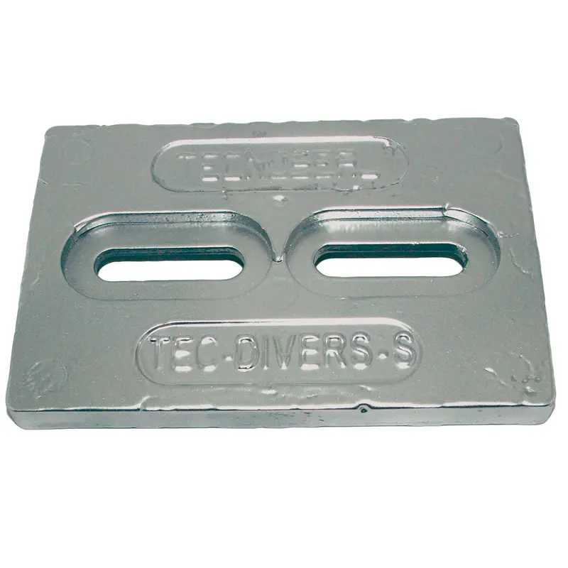 Tecnoseal Mini Zinc Plate Anode 6" X 4" X 1/2" [Tec-Divers-S] 1