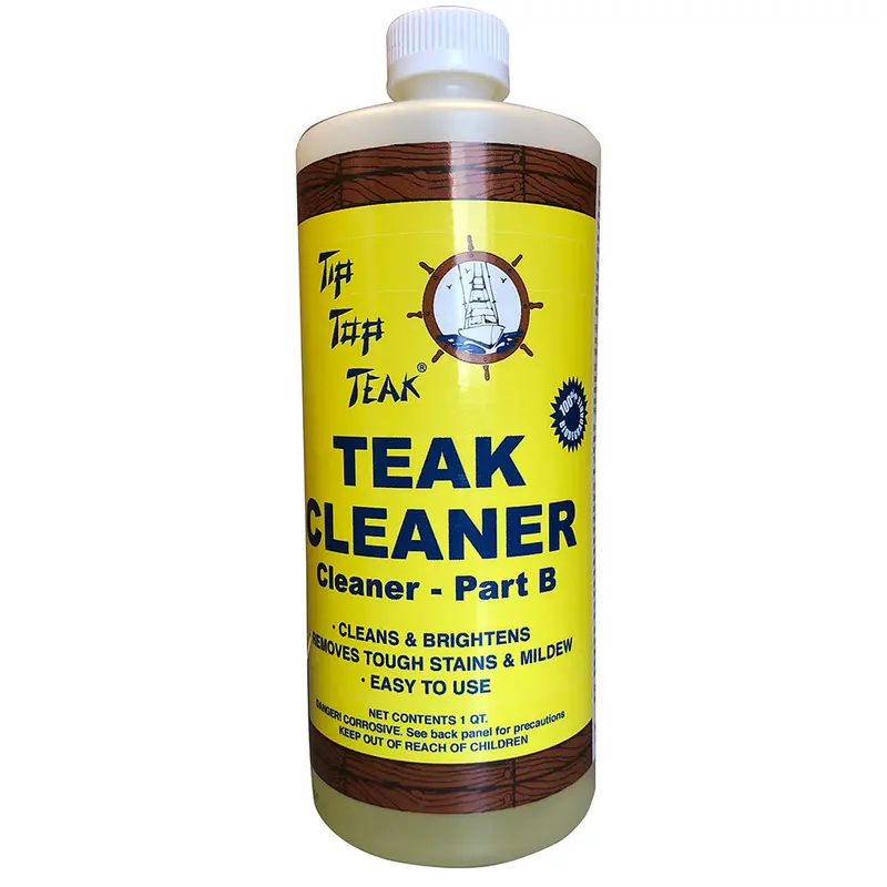 Tip Top Teak Cleaner Part B - Quart [Tc862] 1