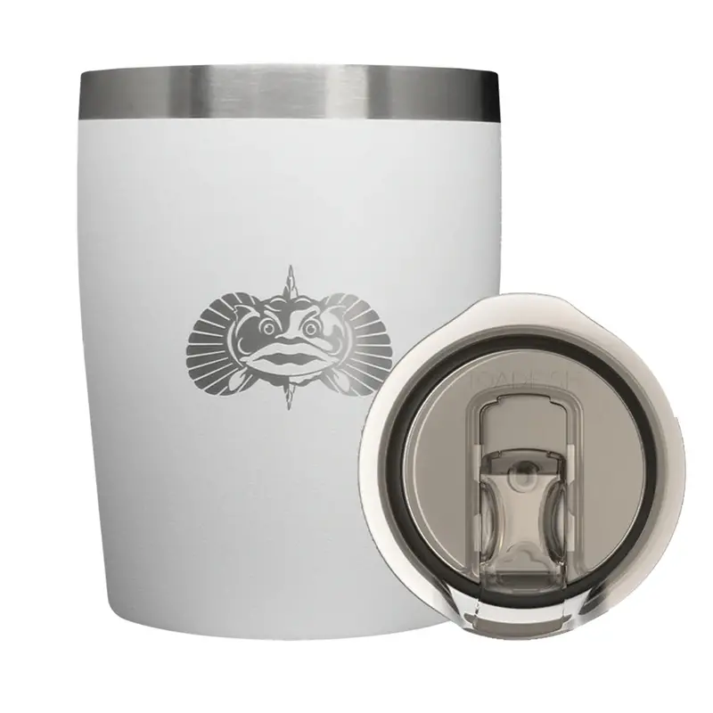 Toadfish Non-Tipping 10Oz Rocks Tumbler - White [1076] 1