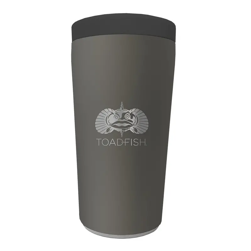 Toadfish Non-Tipping Can Cooler 2.0 - Universal Design - Graphite [5006] 1