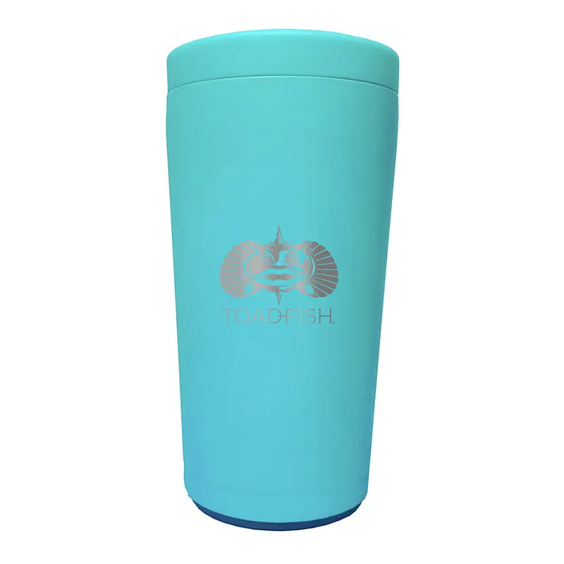 Toadfish Non-Tipping Can Cooler 2.0 - Universal Design - Teal [5004] 1