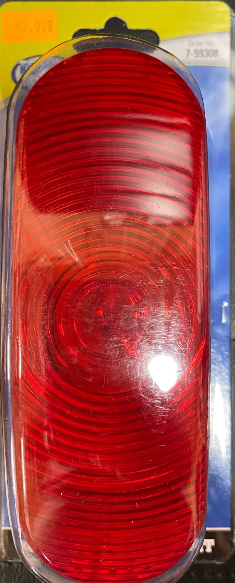 Tough Guy Red Oval Trailer Light 1