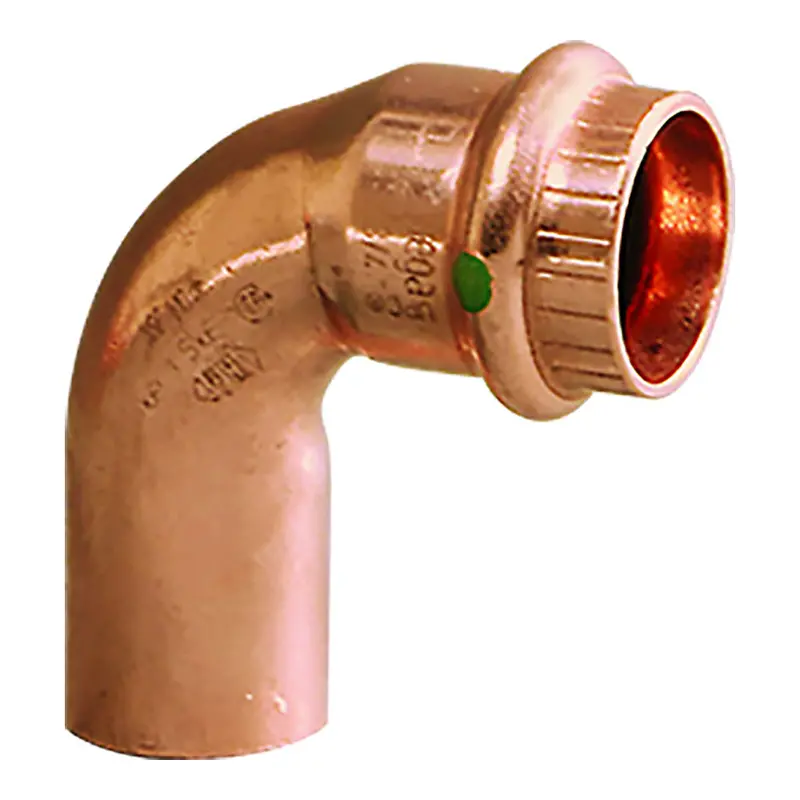 Viega Propress 1-1/2" - 90 Copper Elbow - Street/Press Connection - Smart Connect Technology [77067] 1