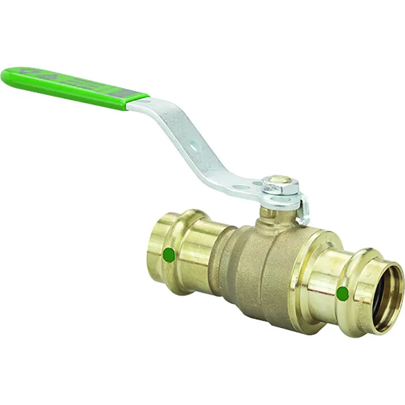 Viega Propress 1" Zero Lead Bronze Ball Valve W/Stainless Stem - Double Press Connection - Smart Connect Technology [79933] 1